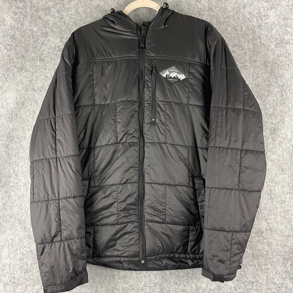 Coalatree Camper Puffer Jacket Men L Hooded MNT2CTY Comformax Insulated Full Zip - Picture 1 of 16